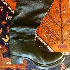 Miu Miu deerskin boots with removable spurs